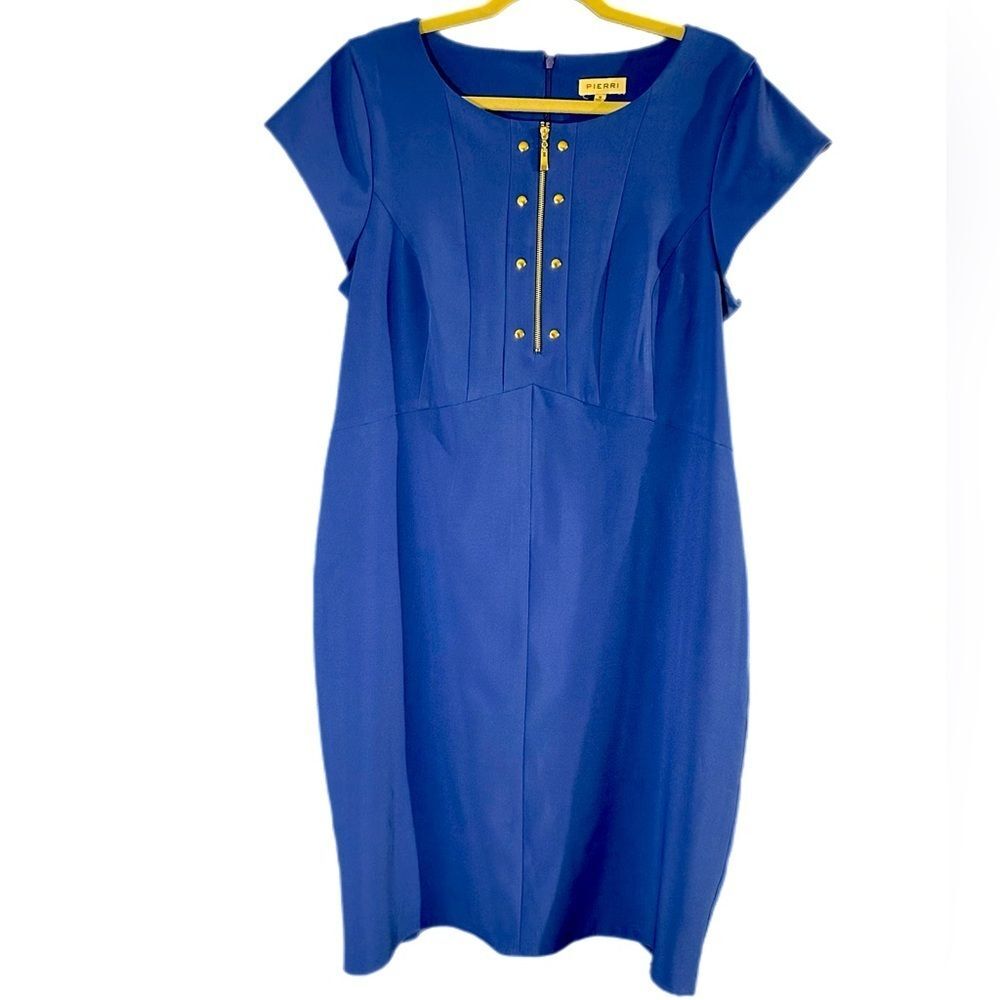 Pierri Royal Blue Size 16 Dress